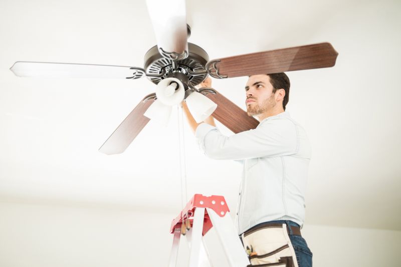 Hanging Fan Installation in Wilmington, NC