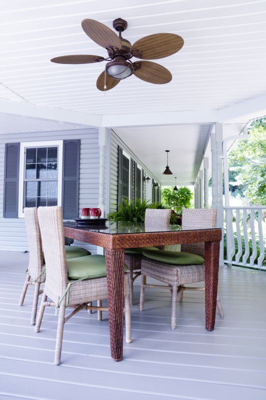 Porch Fan Installation in Conroe, TX